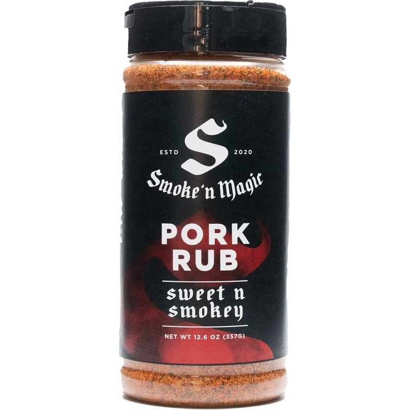Smoke 'N Magic OW29105 Rub Seasoning, Smokey Pork, 12.6 oz
