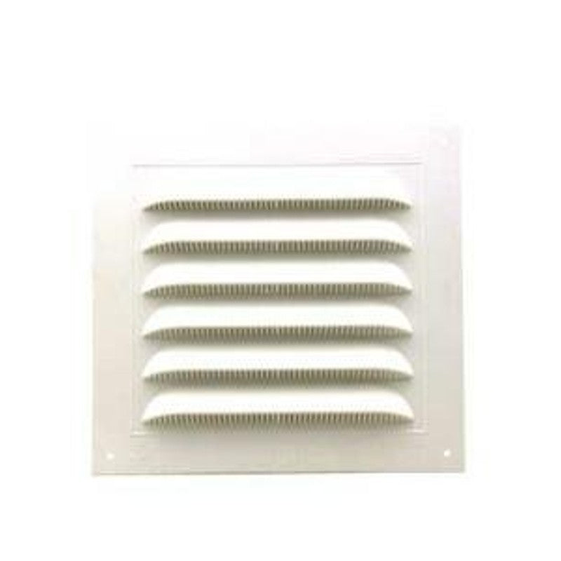 Duraflo 621218 Gable Vent, 20-1/2 in L, 14.813 in W, Polypropylene, White