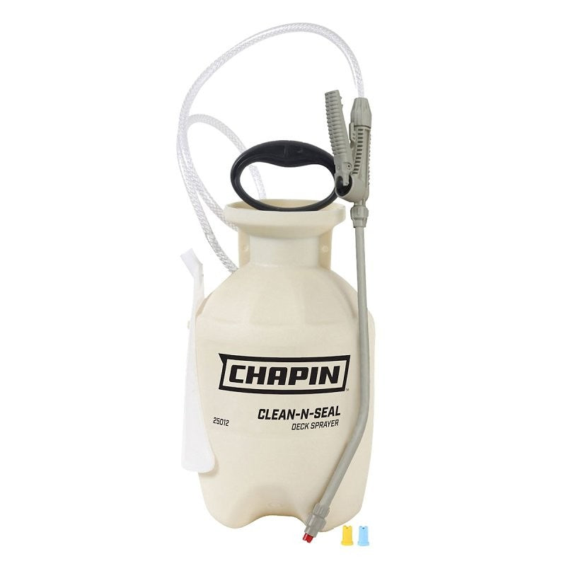 Chapin 25012 Handheld Sprayer, 1 gal Tank, Poly Tank, 34 in L Hose
