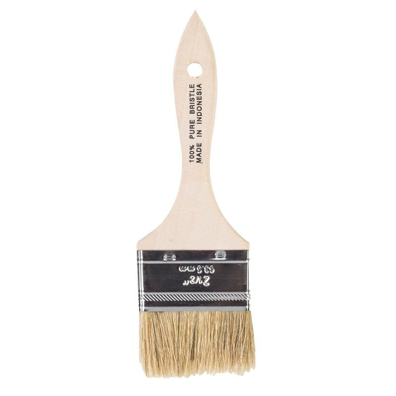 Wooster F5117-2-1/2 Paint Brush, 2-1/2 in W, 1-11/16 in L Bristle, China Bristle, Plain-Grip Handle