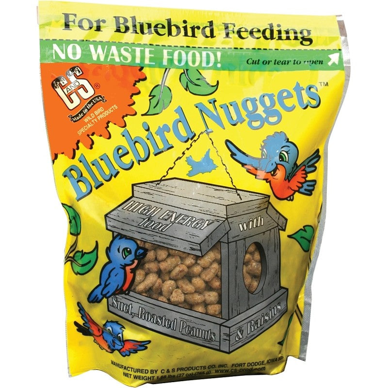 C&S Nuggets CS06526 Bird Food, High-Energy, 27 oz