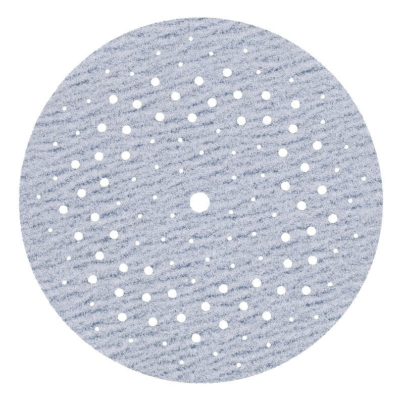 Norton 04035 Sanding Disc, 5 in Dia, 11/16 in Arbor, Coated, P120 Grit, Medium, Alumina Ceramic Abrasive, Spiral