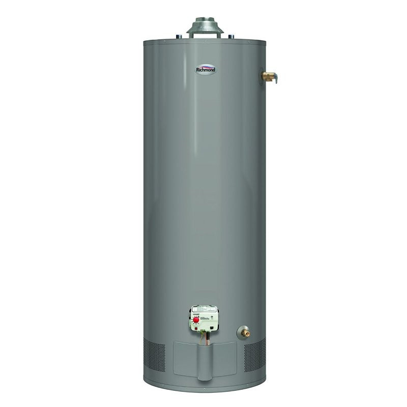 Richmond Essential 6G50-36PF3 Gas Water Heater, Liquid Propane, 50 gal Tank, 85 gph, 36000 Btu/hr BTU