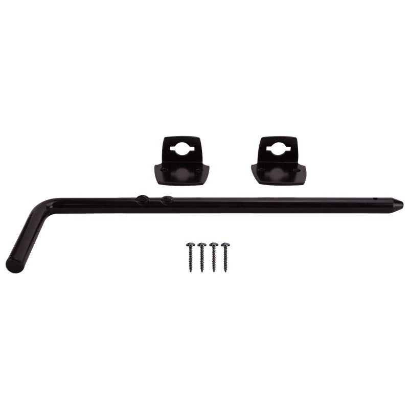 ProSource 33181PKS-PS Cane Bolt, 1/2 in Bolt Head, 12 in L Bolt, Steel