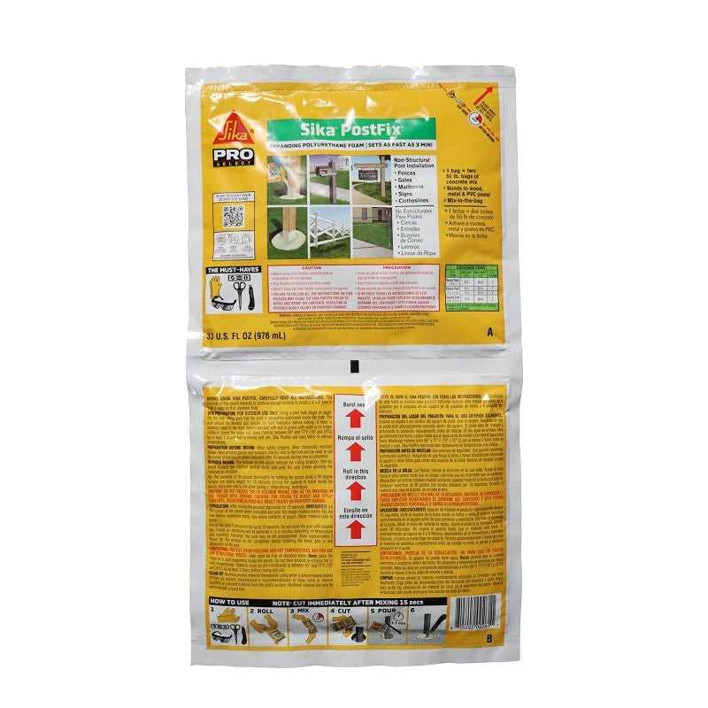 Sika 483503 Fence Post Mix (Pack of 10)
