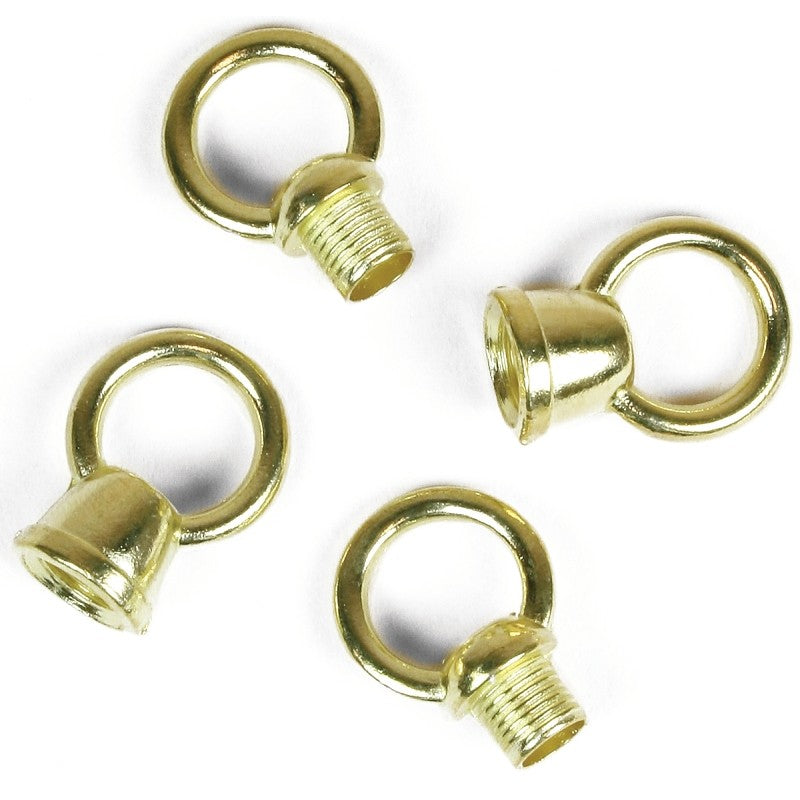 Jandorf 60243 Lamp Loop Assortment, Brass