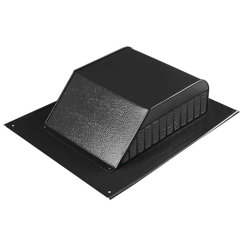 Master Flow SSB960ABL Roof Louver, 18 in L, 20-1/2 in W, Aluminum, Black (Pack of 8)