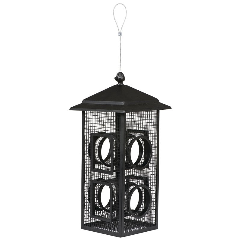 Perky-Pet B00303-2 Wild Bird Feeder, Fly-Thru, 2 lb, Metal