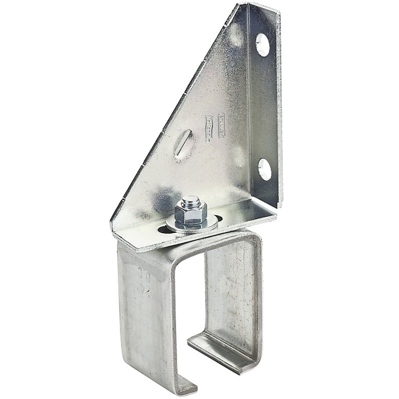 National Hardware N104-638 Box Rail Bracket, 3-1/4 in W x 1-3/4 in D x 7-1/8 in H Dimensions, Steel, Galvanized
