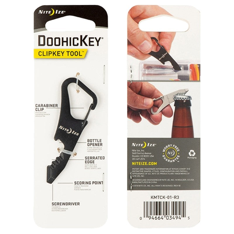 Nite Ize KMTCK-01-R3 Key Tool, Stainless Steel Case