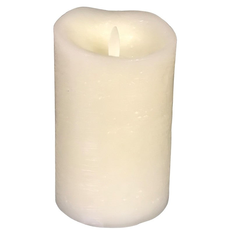 Hometown Holidays 25303 Candle, 7 in Candle, Vanilla Fragrance, Ivory Candle (Pack of 4)