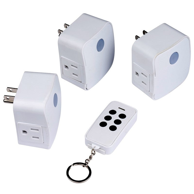 AmerTac RFK1636LC Remote Fob, 15 A, 120 V, 1875 W, White