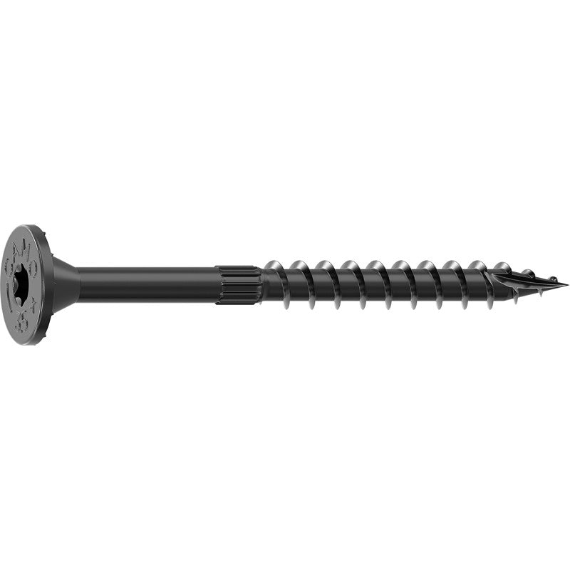 Camo 0366194 Structural Screw, 5/16 in Thread, 3-1/2 in L, Flat Head, Star Drive, Sharp Point, 50/PK
