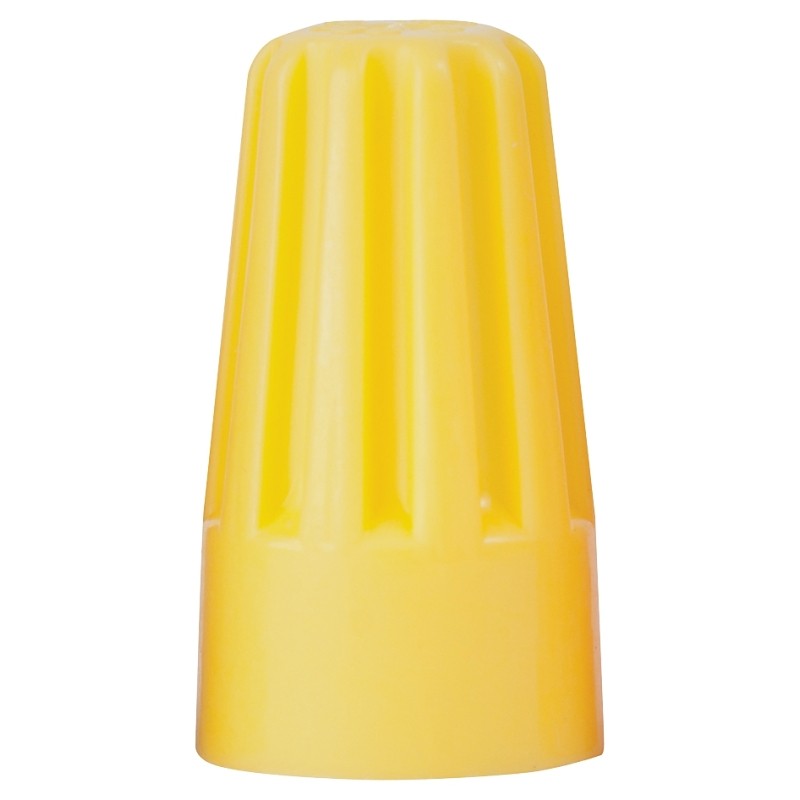 Gardner Bender WireGard GB-4 19-004 Wire Connector, 18 to 10 AWG Wire, Steel Contact, Yellow, 9/CD