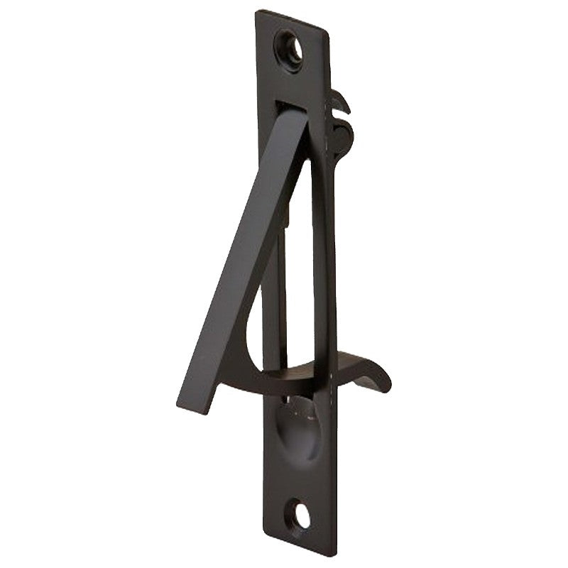 Schlage Ives Series 230B10B Sliding Door Edge Pull, 3/4 in W, 3-7/8 in H, Brass, Oil-Rubbed Bronze