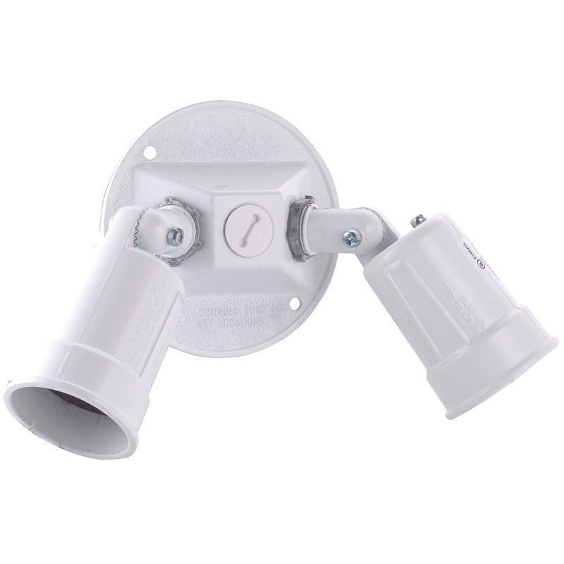 Hubbell 5625-1 Lamp Holder, Combination, Weatherproof, 3.336 in L x 8 in W x 4.125 in H Dimensions, 120 V