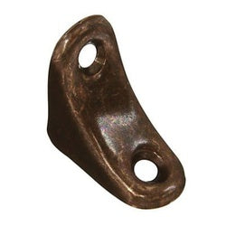 Chair Leg Braces 1 by 1 by 3/4 Inch Antique Bronze 4 Pack