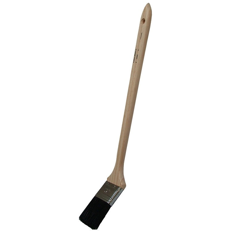 Linzer 2669-0200 Paint Brush, Bent, Radiator Brush, 2 in L Bristle