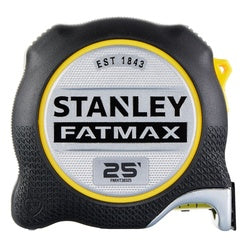 Fatmax FMHT38325S Tape Measure, 25 ft L Blade, 1-1/4 in W Blade
