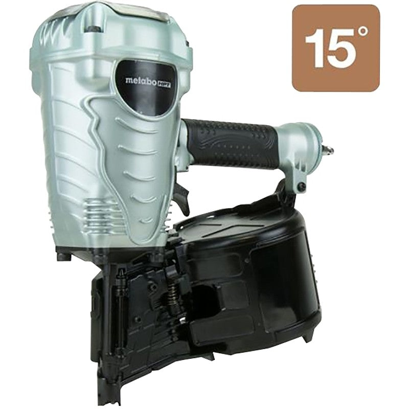 Metabo HPT NV90AGS Framing Nailer, 200 to 300 Magazine, 16 deg Collation, Wire Collation, 0.09 scfm Air