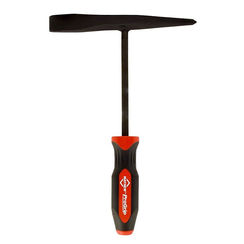 Mayhew 37002 Welder's Chip Hammer, Chisel, Pointed Pick Head, 6 in OAL, Plastic Handle