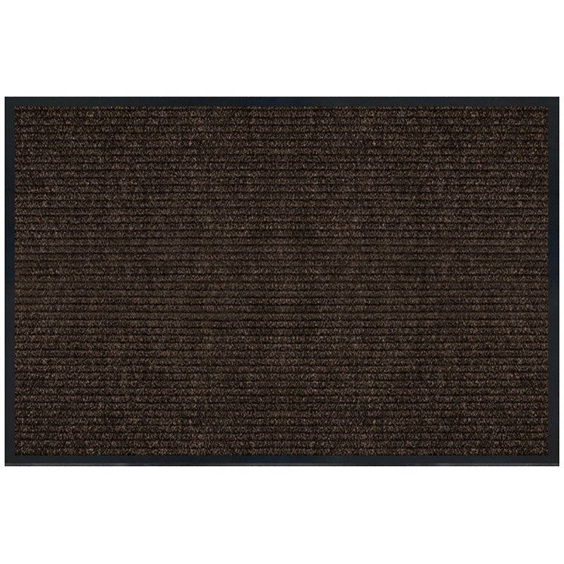Multy Home 1005405US Floor Mat, 5 in L, 2 in W, Rectangular, Warwick Pattern, Polypropylene Surface, Assorted