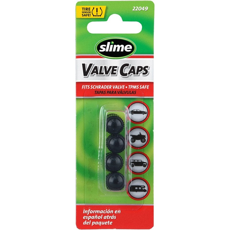 Slime 22049 Valve Cap, Plastic (Pack of 10)