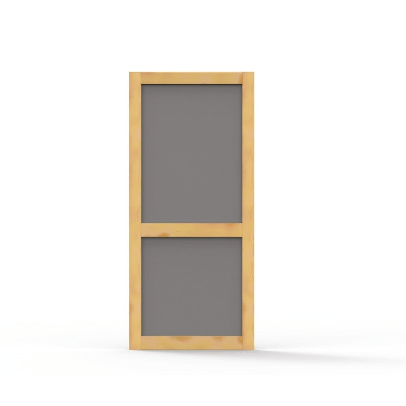 Screen Tight WCRA36 Series Screen Door, 36 in W Opening, 80 in H Opening, Wood Frame, Reversible Handle