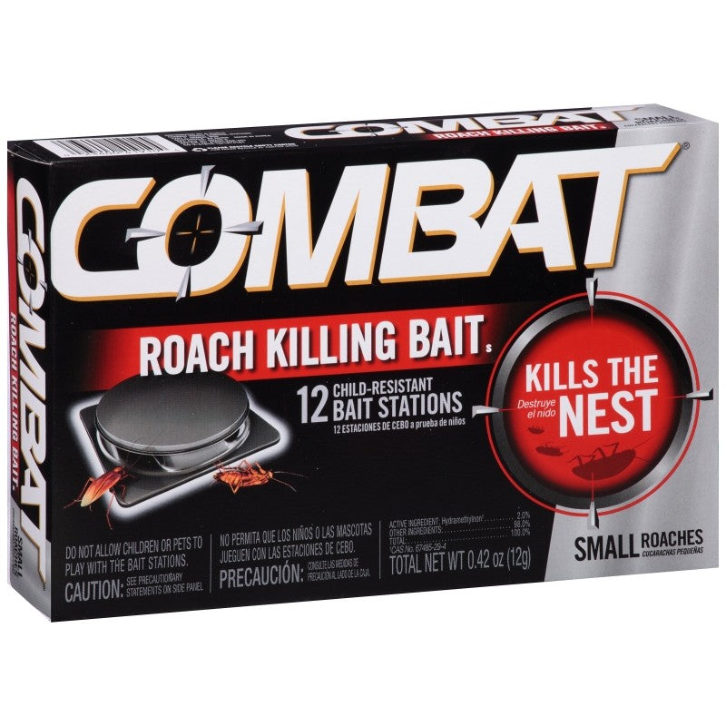 Combat 41910 Roach Bait, Characteristic, 0.42 oz