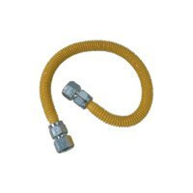 BrassCraft ProCoat Series CSSC22-36P Gas Connector, 36 in L, 3/4 x 3/4 in