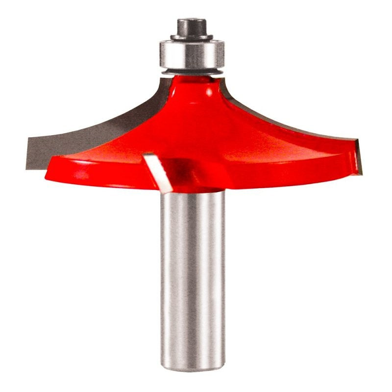 Freud 99-027 Table Edge Bit, 2-19/32 in Dia Cutter, 2-19/32 in L Cutting, 2-5/8 in OAL, 1/2 in Dia Shank, 4-Cutter