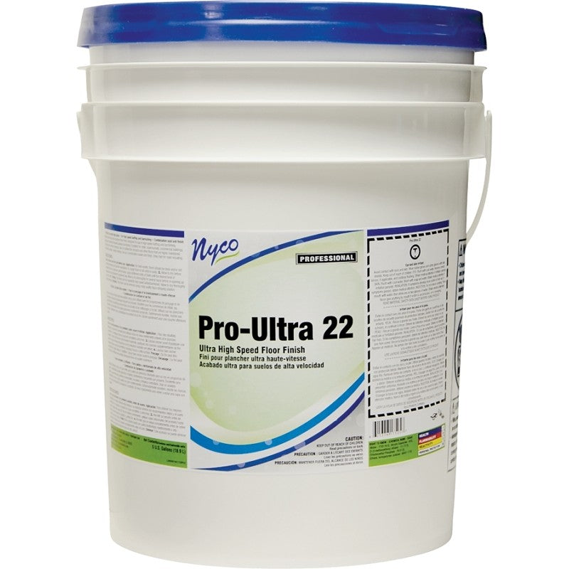nyco NL175-P5 Floor Finish, 5 gal, Liquid, Acrylic Polymer, White