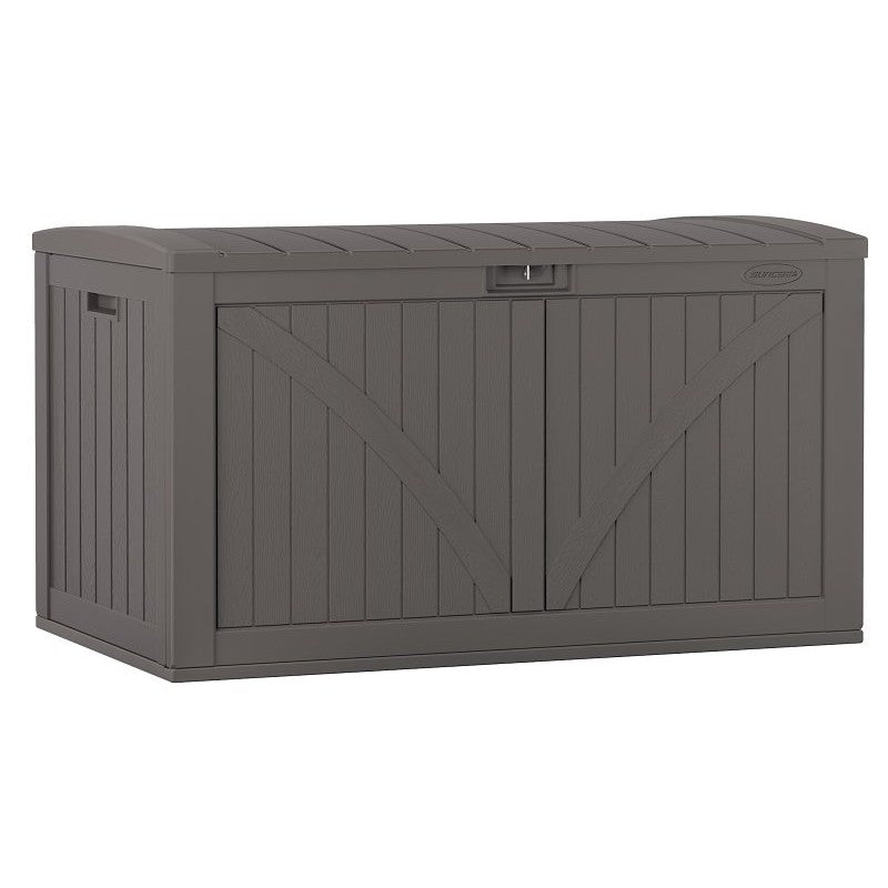Suncast BMDB3425P Deck Box, Resin, Gray