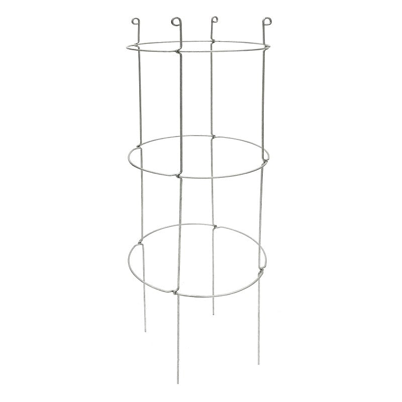 Glamos Wire 714009 Heavy-Duty Collapsible Tomato Cage, 42 in L, Galvanized Steel (Pack of 10)