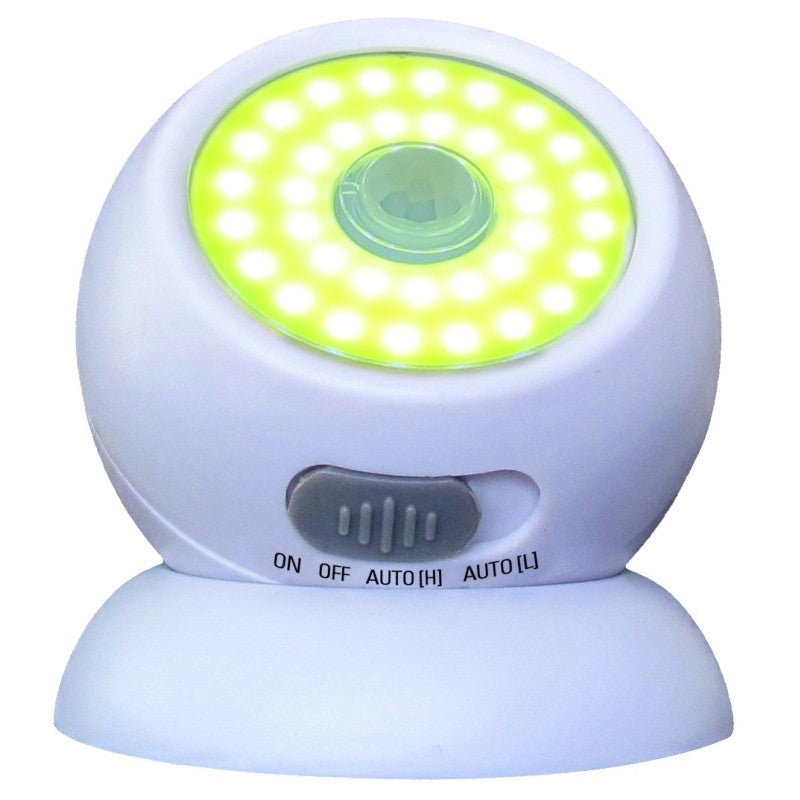 Fulcrum 34001-308 Night Owl Swivel Light, AAA Battery, 35-Lamp, LED Lamp, 250 Lumens