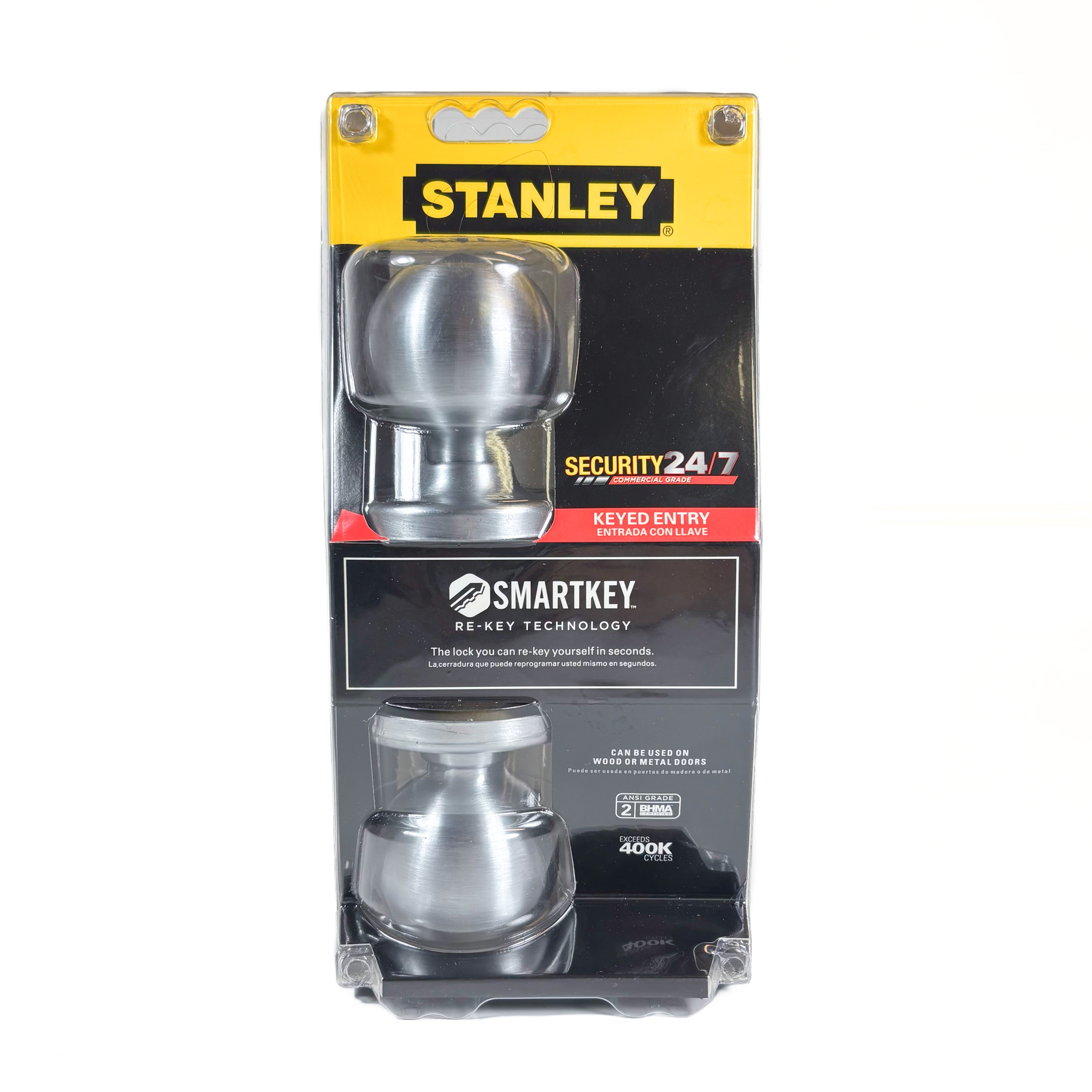 Circa Commercial Grade Entry Lockset Smartkey Satin Chrome (POS)