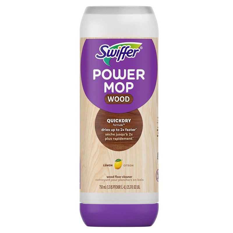 Swiffer 84182 Floor Cleaning Solution, 25.3 fl-oz, Lemon