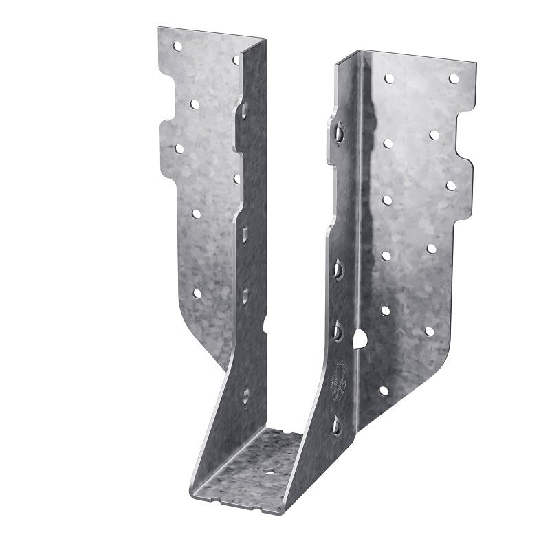 Simpson Strong-Tie HUS HUS28 Joist Hanger, 7-1/16 in H, 3 in D, 1-5/8 in W, 2 x 8 in, Steel, Galvanized/Zinc (Pack of 25)