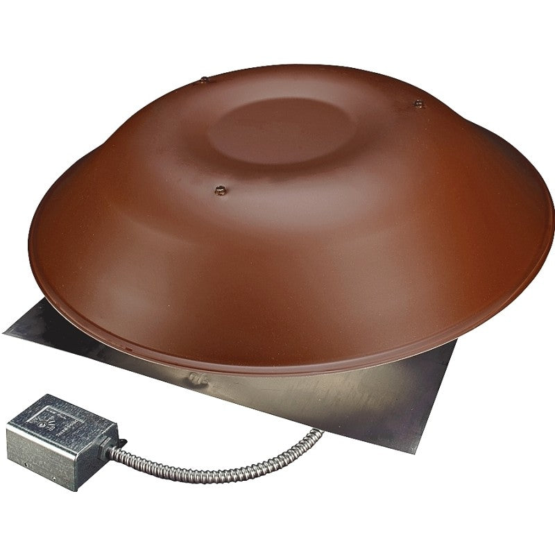 Lomanco LomanCool 2000BR Standard Power Vent, 120 V, Aluminum, Brown