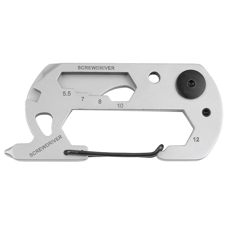 Hy-Ko KC619 Key Chain, 12-in-1, Clip-On (Pack of 5)