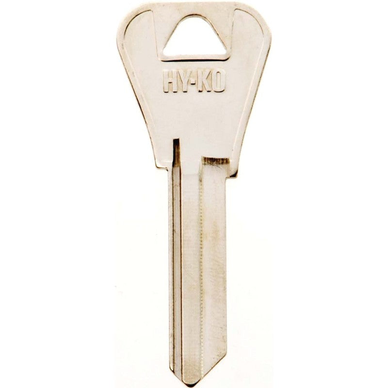 Hy-Ko 11010WR4 Key Blank, Brass, Nickel, For: Weiser Cabinet, House Locks and Padlocks, WR4 Key Number (Pack of 10)