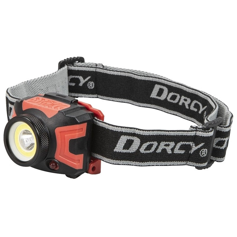 Dorcy Ultra HD 41-4335 Headlamp, AAA Battery, Alkaline Battery, LED Lamp, 530 Lumens, Spot Beam, 105 m Beam Distance