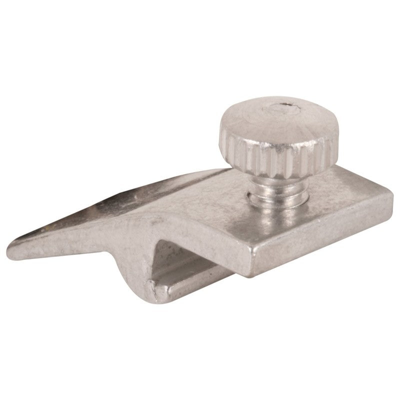 Make-2-Fit PL 7947 Storm Door Panel Clip, 1 in L x 1/2 in W x 5/16 in D Dimensions, Aluminum, Mill, Silver