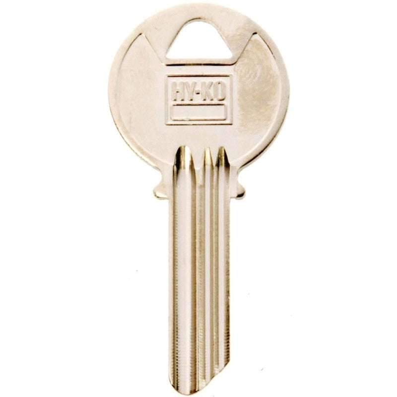 Hy-Ko 11010Y3 Key Blank, Brass, Nickel, For: Yale Cabinet, House Locks and Padlocks, Y3 Key Number (Pack of 10)