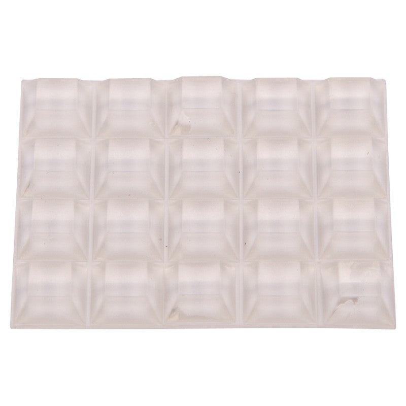 ProSource FE-50770-PS Furniture Bumper Pad, 1/2 in, Square, PU