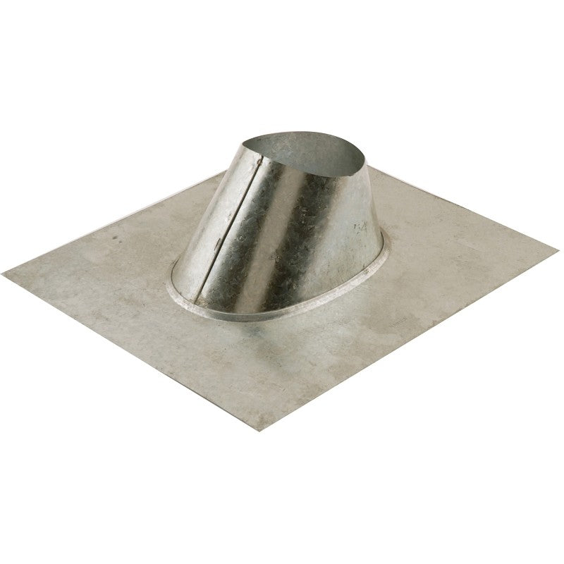 AmeriVent 3EF Roof Vent Flashing, 14-3/4 in OAL, 12-1/2 in OAW, Steel