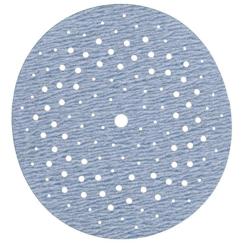 Norton 03217 Sanding Disc, 5 in Dia, 11/16 in Arbor, Coated, P320 Grit, Extra Fine, Spiral, Alumina Ceramic Abrasive