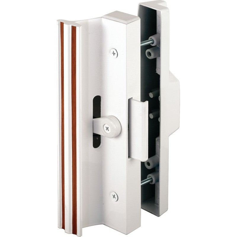 Prime-Line C 1116 Handle Set, Aluminum, Painted, 1 to 1-1/2 in Thick Door