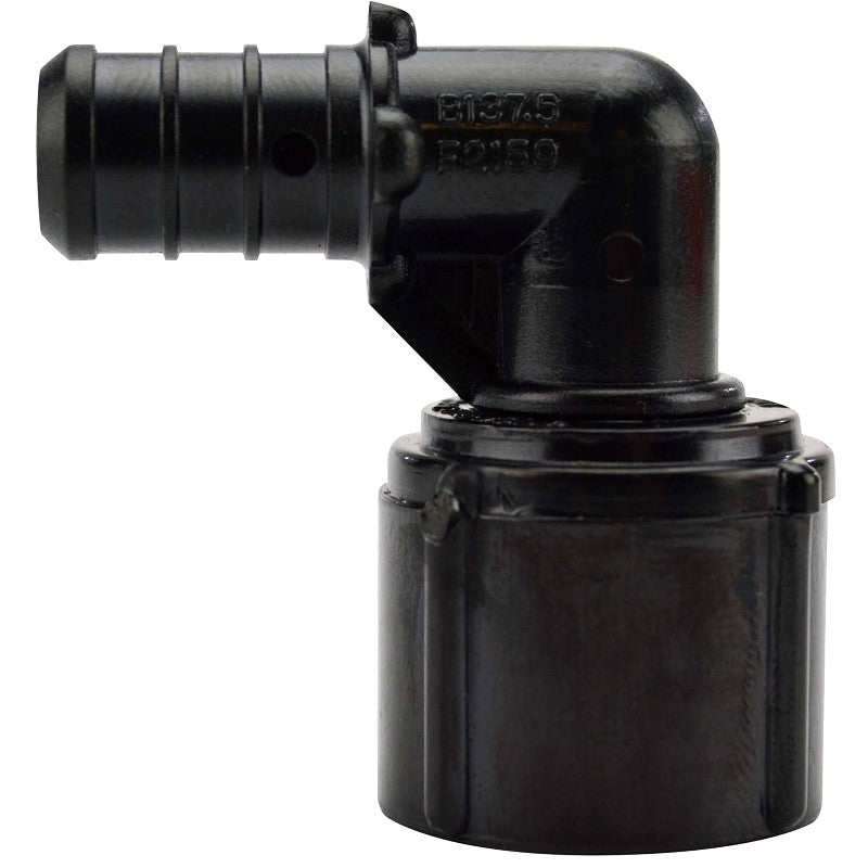 Apollo PXPAFES125PK Pipe Elbow, 1/2 in, Barb x FPT, 200 psi Pressure