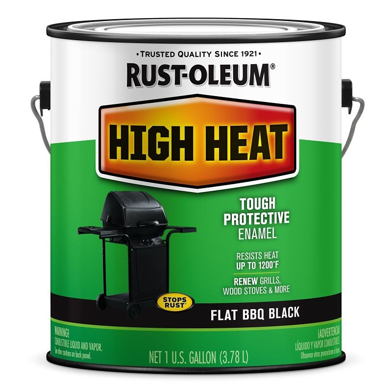 RUST-OLEUM SPECIALTY 233967 Farm Equipment Enamel, Flat, Black, 1 gal Can (Pack of 2)